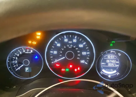 2017 Honda Hr-V Ex z USA, uszkodzony, nr VIN 3CZRU6H52HG710226